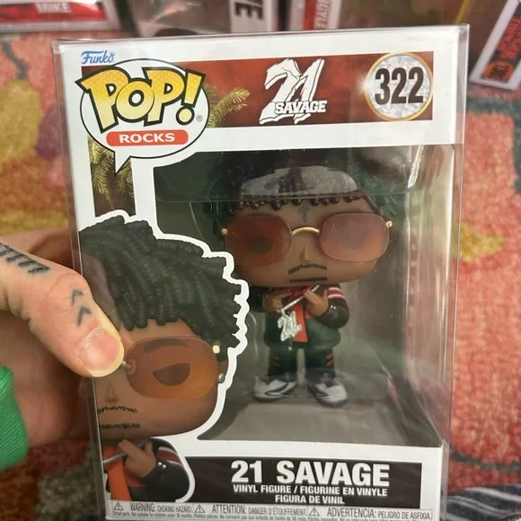 Funko POP! Rocks: 21 Savage #322 - Picture 6 of 10